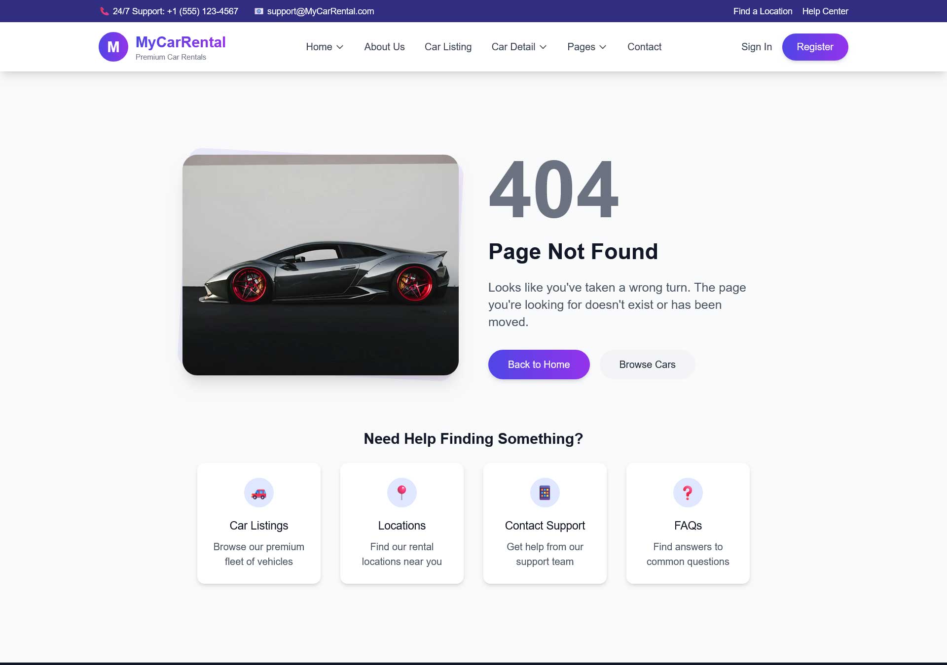 404 Page
